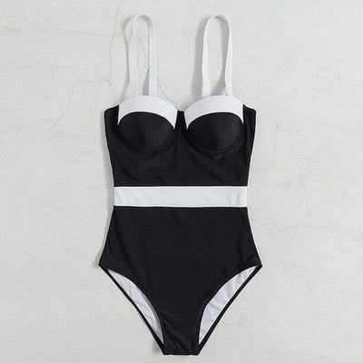 Becka Color Block Swimsuit