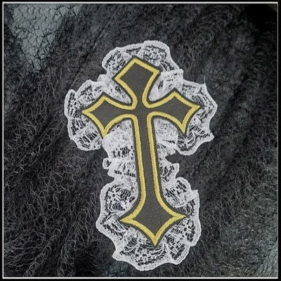 Crucifix Lolita Hair Pin