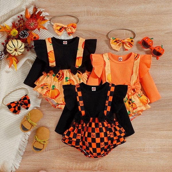 Bootiful Halloween Baby Romper