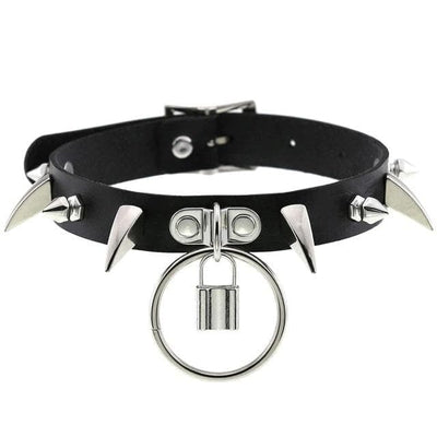 Locked Up Choker Necklace