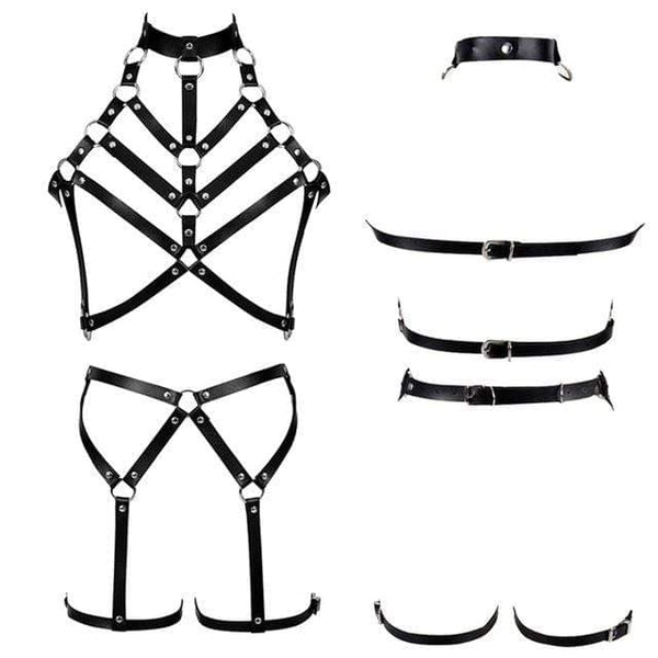 Mistress Crusade Harness - Gothic Babe Co