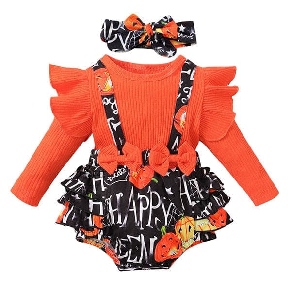 Bootiful Halloween Baby Romper