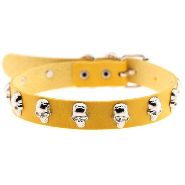 Cursed Skull Choker Necklace