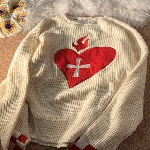 Cross My Heart Loose Sweater