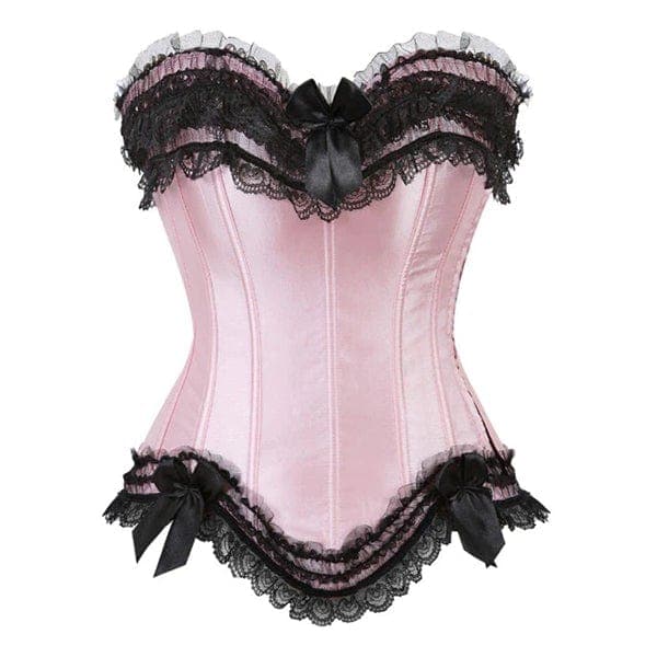 Goth Duchess Satin Overbust Corset