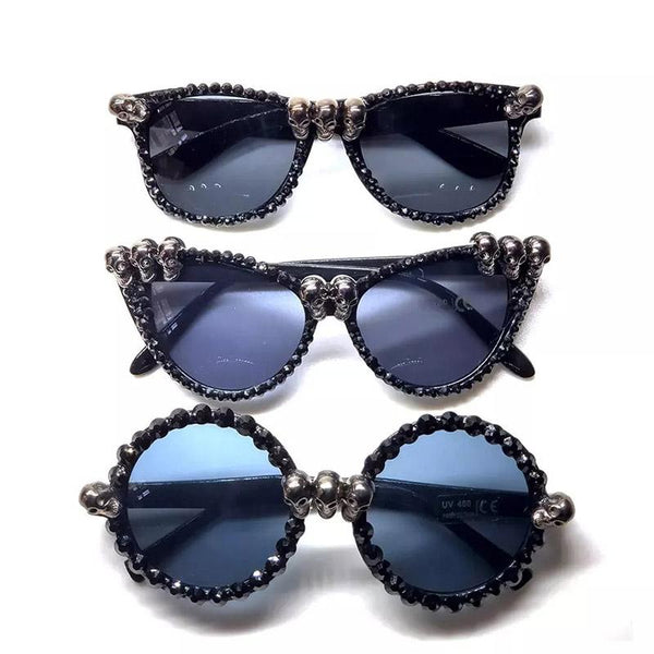 Trendy Skull Retro Sunglasses