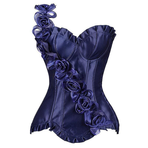 Floral Sweetheart Overbust Corset