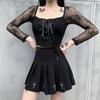 Gothic Lolita Tragic Crop Top