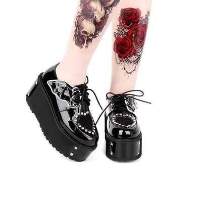 Mari Gothic Platform Shoes