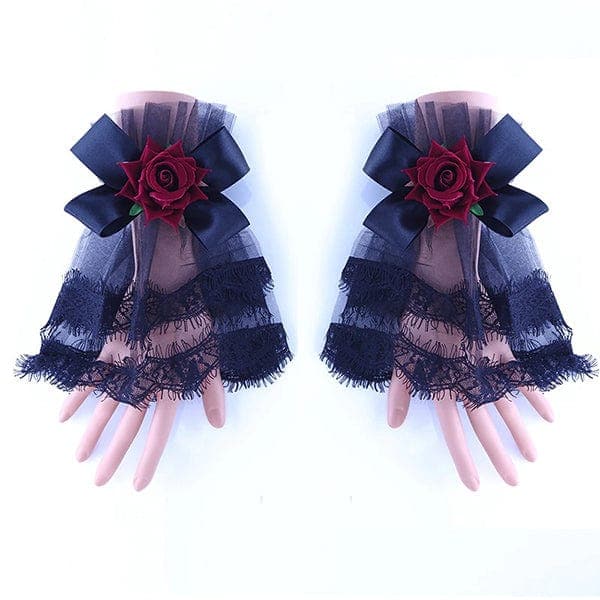 Juliet Lace Wrist Cuffs