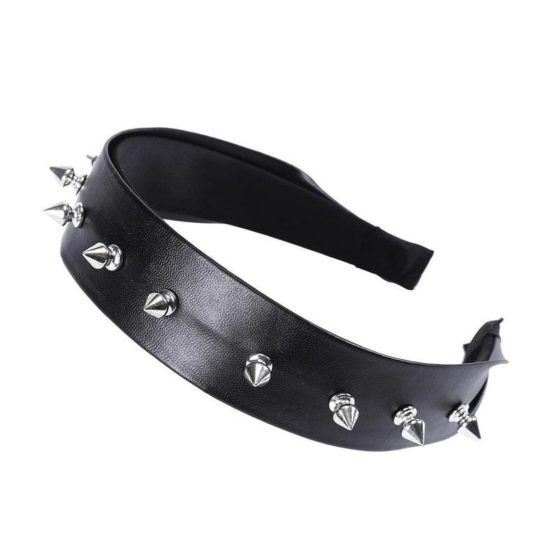 Gothic Punk Rivet Headband