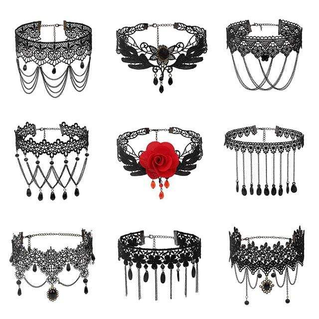 Forbidden Love Sexy Beaded Choker