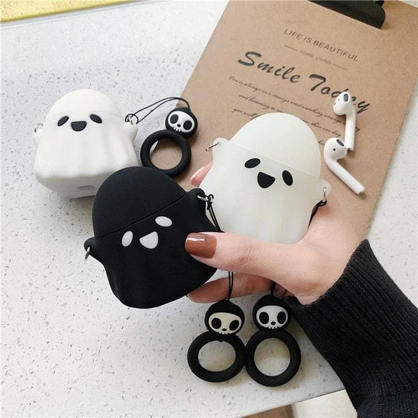 3D Ghost Silicone Airpod Case