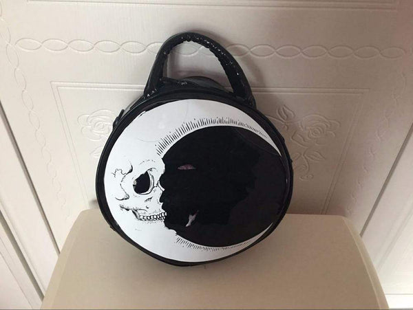 Lady Punk Round Handbag