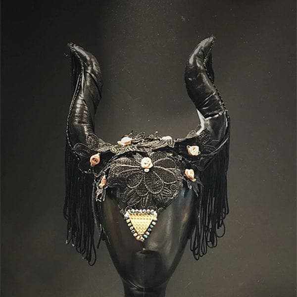 Dark Fairy Horn Headdress