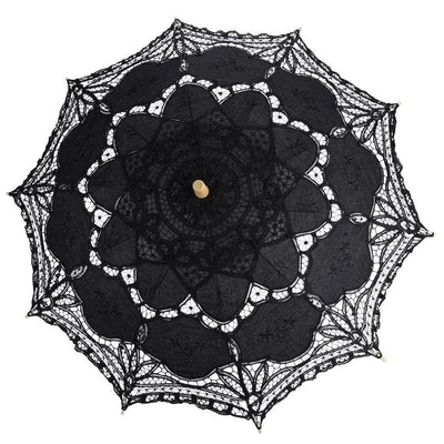 Dark Gothic Lace Umbrella