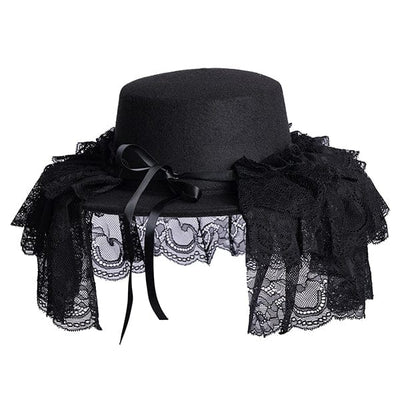 Vintage Black Veil Hat