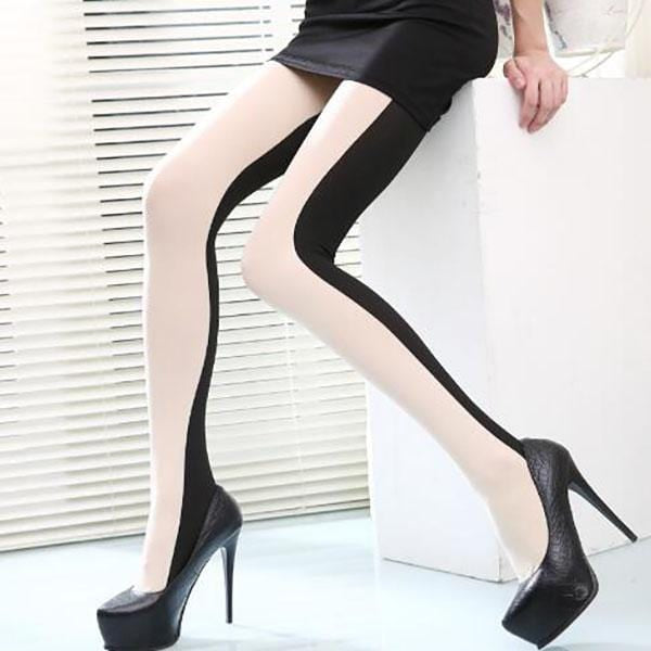 Dual Shade Goth Tights