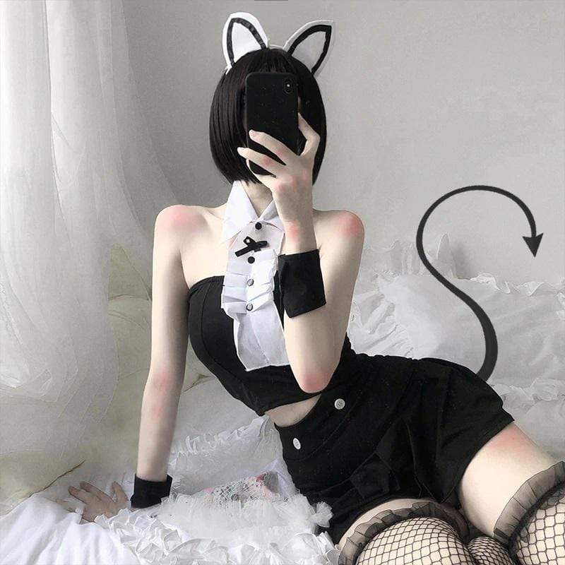 Sweet Feline Servant Lengerie