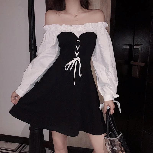 Lolita Off Shoulder Dress