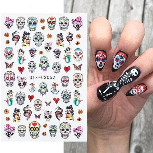 Horror Fashion Nail Stickers