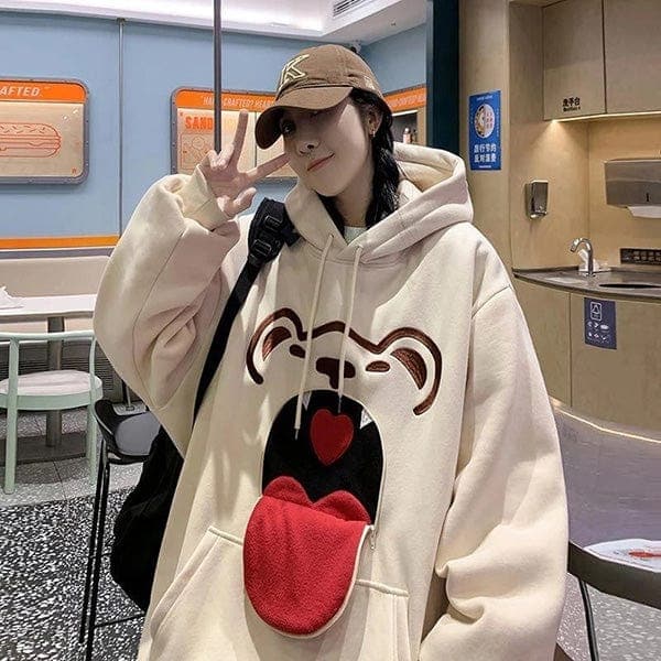 Hungry Bear Oversized Hoodie