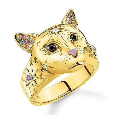 Luxurious Cat Ring
