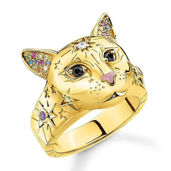 Luxurious Cat Ring