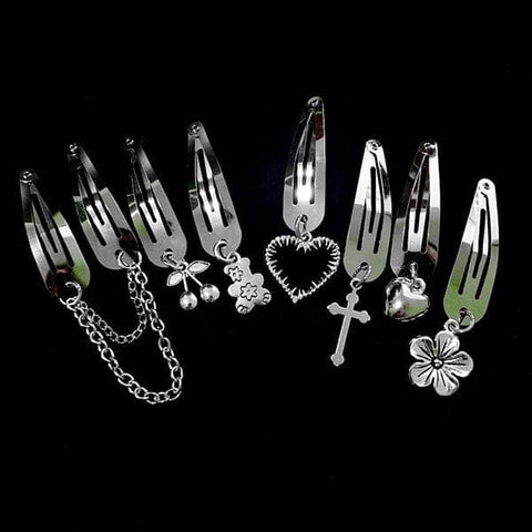 Grunge Craze Snap Hair Clips