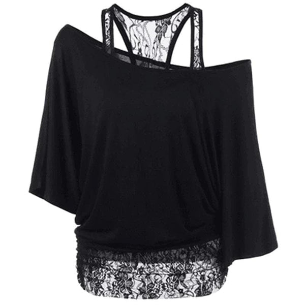 Lace & Loose Off Shoulder Top