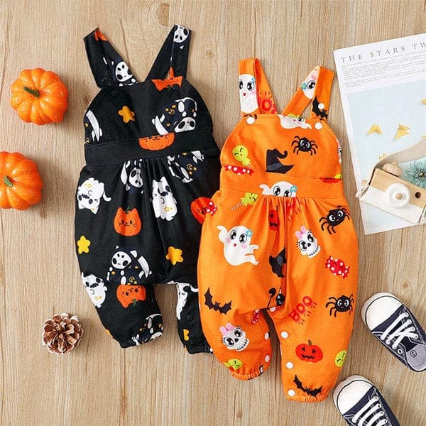 Scary Monsters Baby Jumpsuit