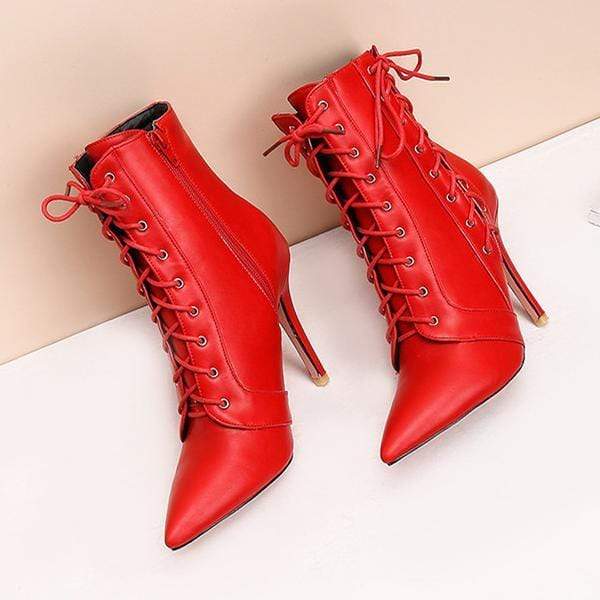 Bewitching Lace Up Boots