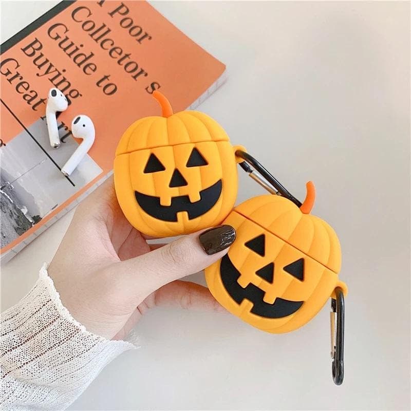 Evil Pumpkin Airpod Case