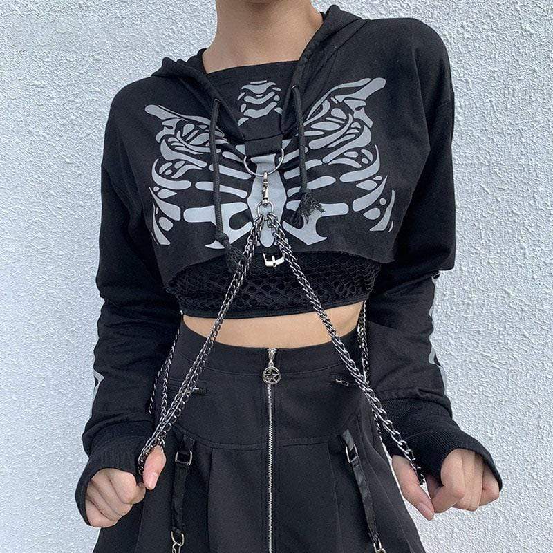 The Sassy Reaper Hoodie - Gothic Babe Co