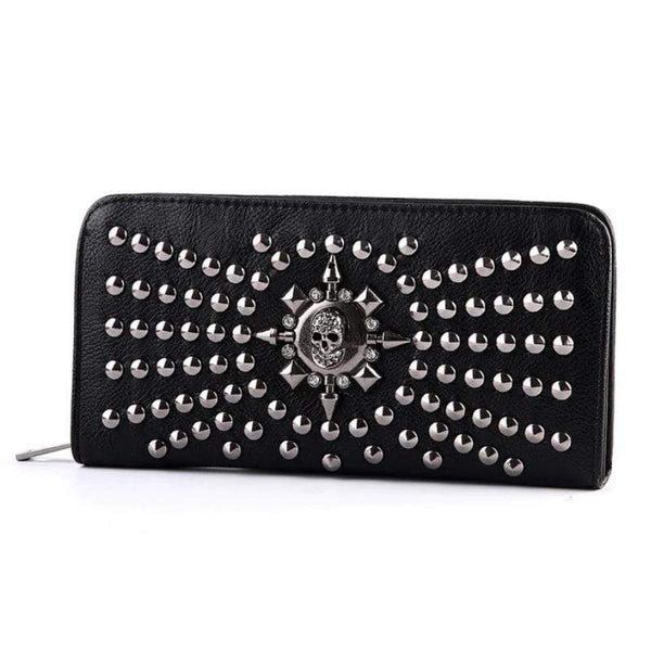 Rivet Skull Wallet