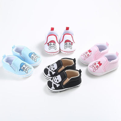 Pirate's Skull Baby Shoes
