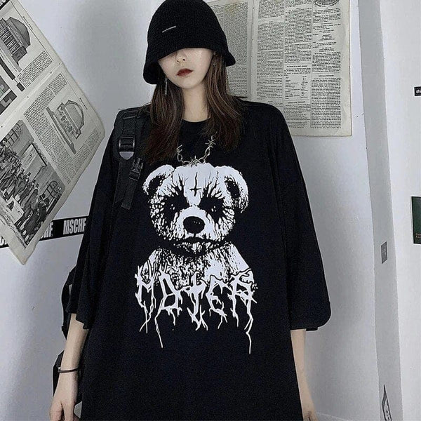 Creep Dark Grunge Loose Shirt