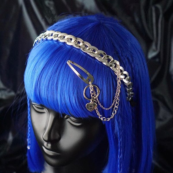 Silver Chain Link Headband