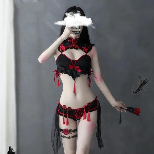 Chinese Costume Lingerie Set