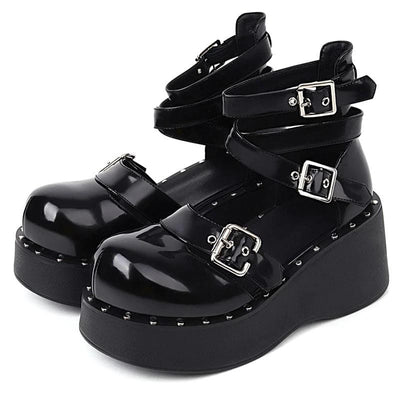 Black Eve Mary Jane Shoes