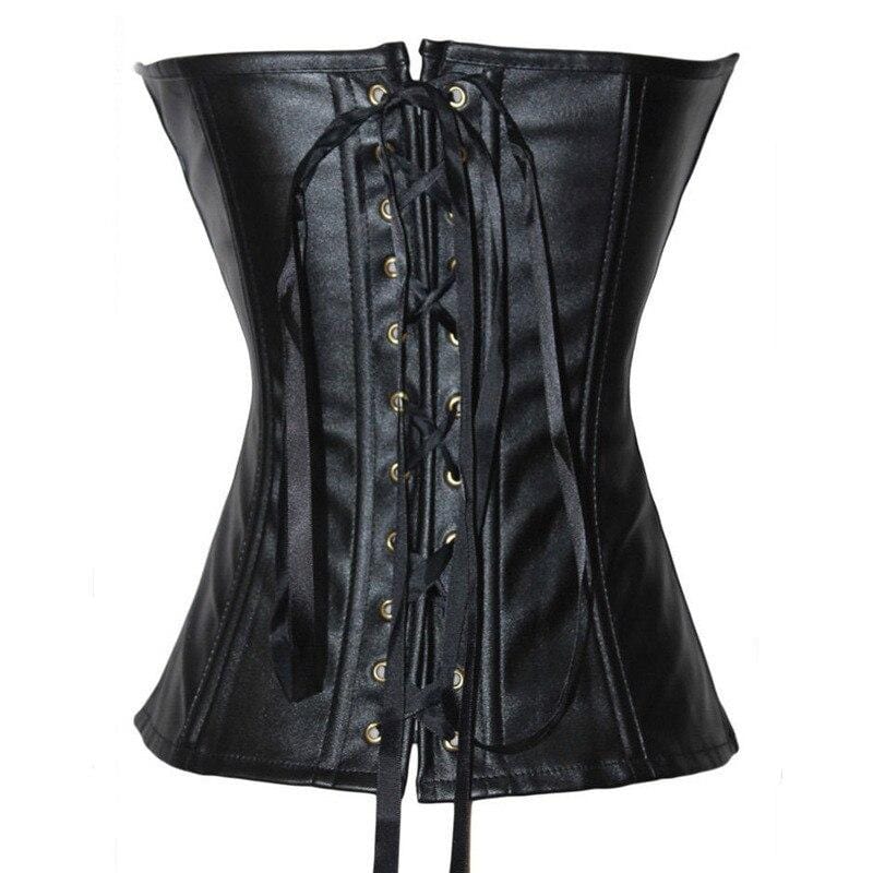 Lady Luck Leather Corset