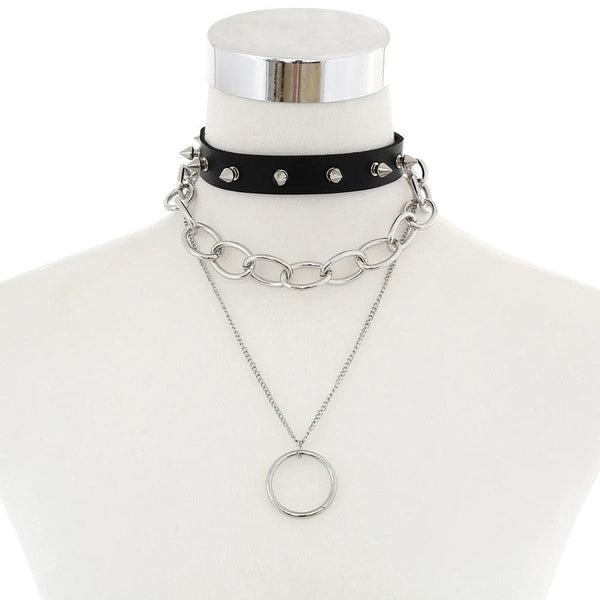 Hate Me Not Choker Necklace Set