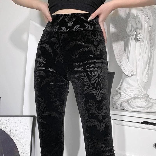 Neesha Velvet Black Pants