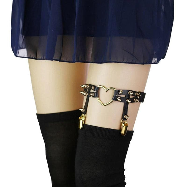 Hellbound Heart Leg Garter