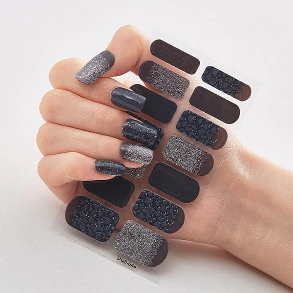 Goth Minimalist Nail Art Stickers