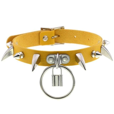 Locked Up Choker Necklace