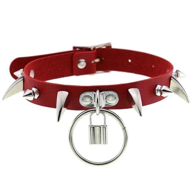 Locked Up Choker Necklace