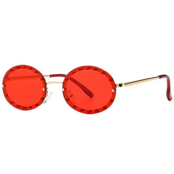 Valentina Studded Vintage Sunglasses