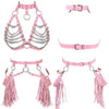 Exotic Chained Bra Harness