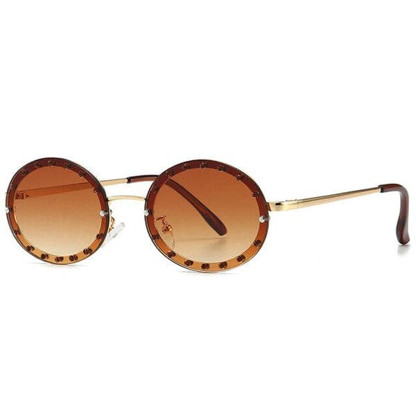 Valentina Studded Vintage Sunglasses